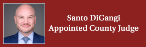 Santo DiGangi appointed county judge