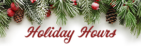 Holiday Hours