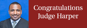 Congratulations Judge Harper